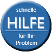 Schnelle Hilfe - Reaktionszeit meist innerhalb 4 Stunden